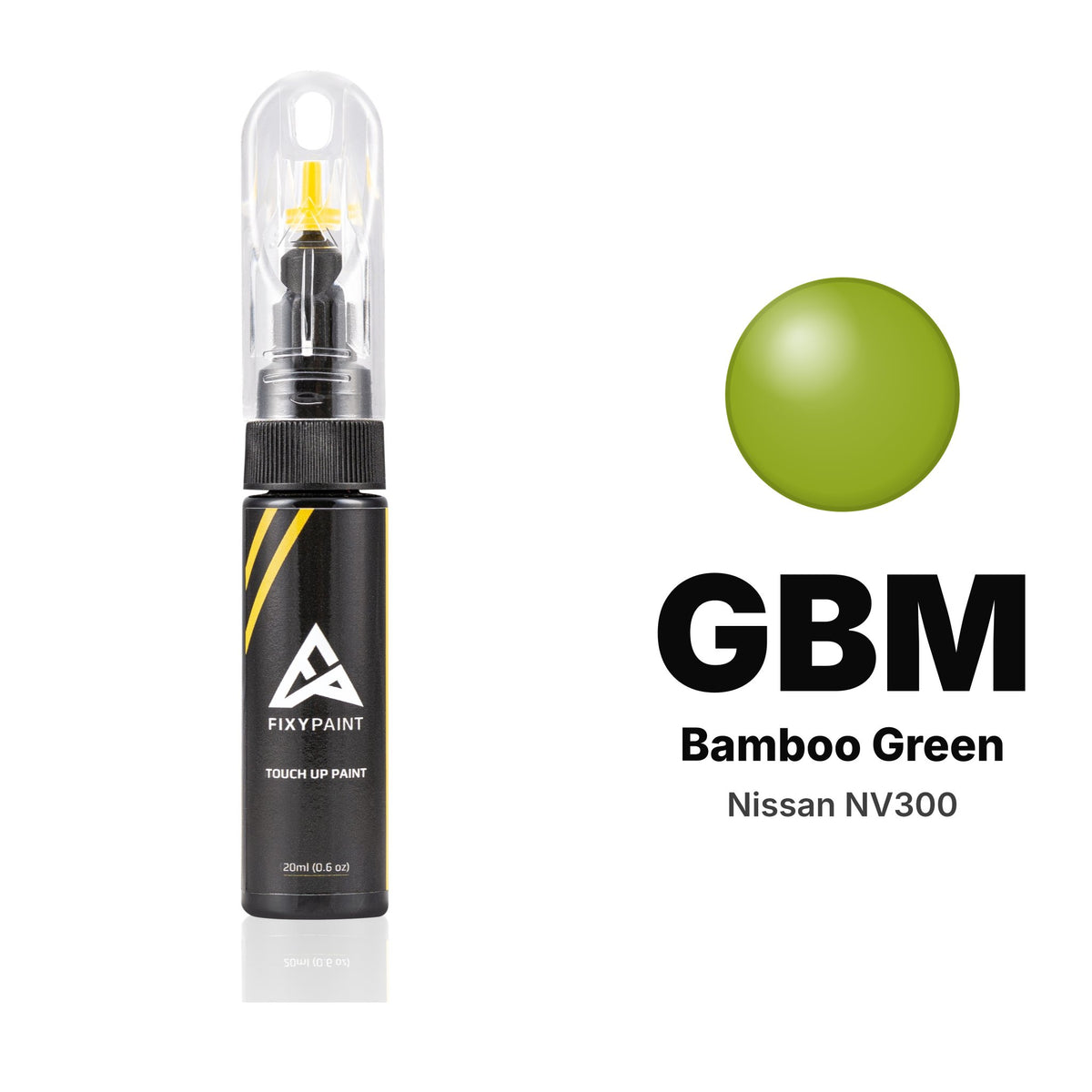 Touch-up paint for Nissan NV300 GBM Bamboo Green, Basic kit