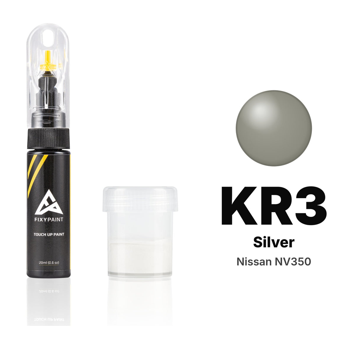 Touch-up paint for Nissan NV350 KR3 Silver, Standard kit