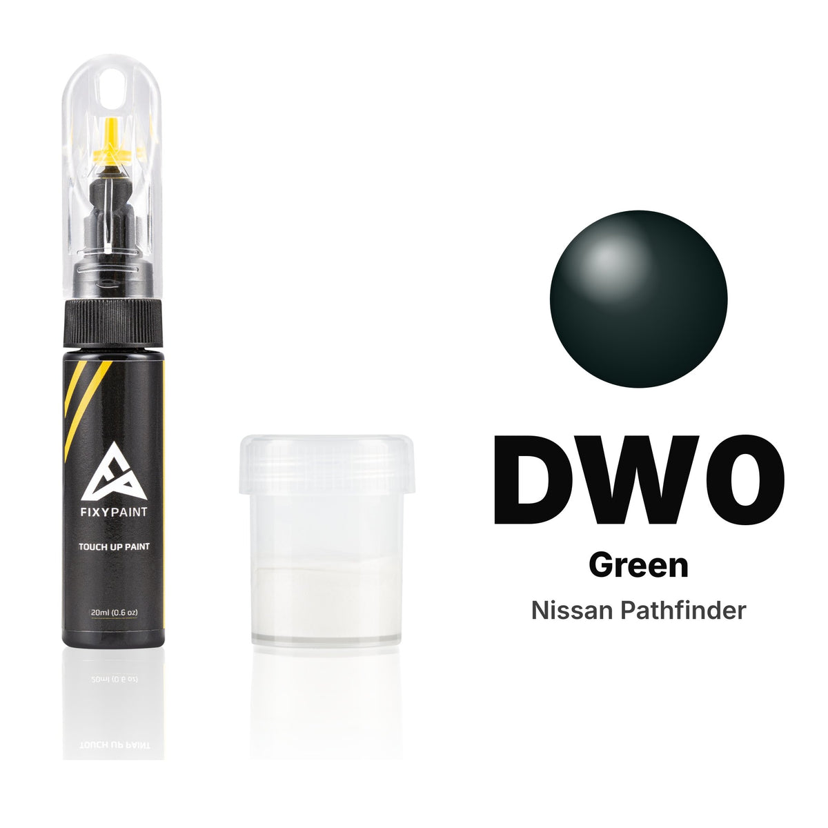 Touch-up paint for Nissan Pathfinder DW0 Green, Standard kit