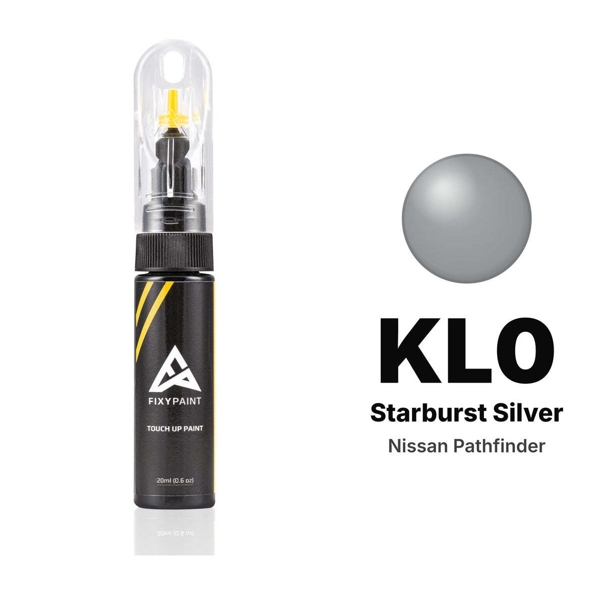 Touch-up paint for Nissan Pathfinder KL0 Starburst Silver, Basic kit