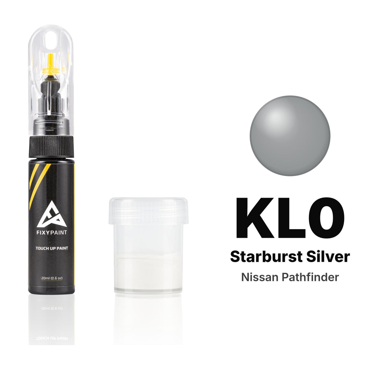 Touch-up paint for Nissan Pathfinder KL0 Starburst Silver, Standard kit