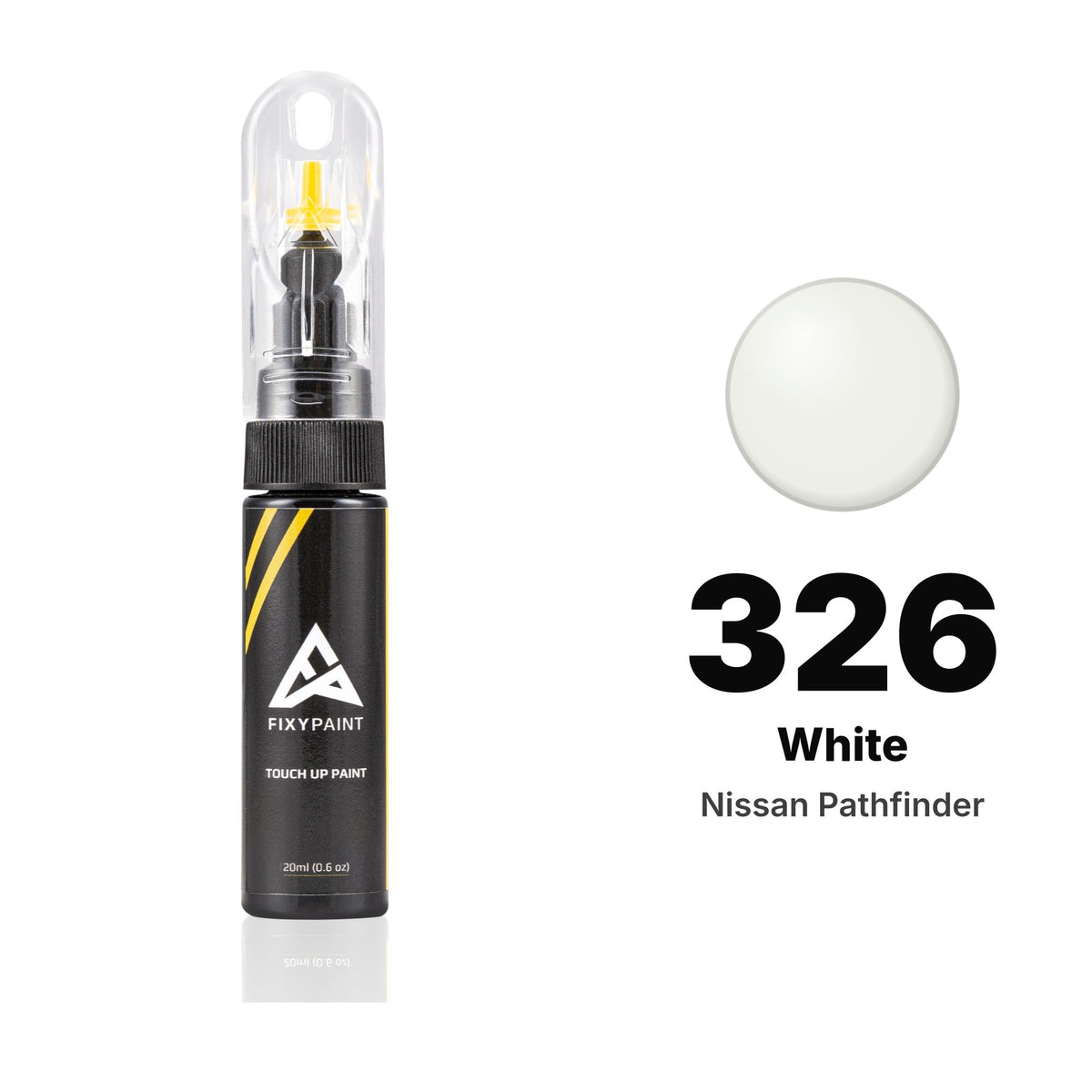 Touch-up paint for Nissan Pathfinder 326 White, Basic kit