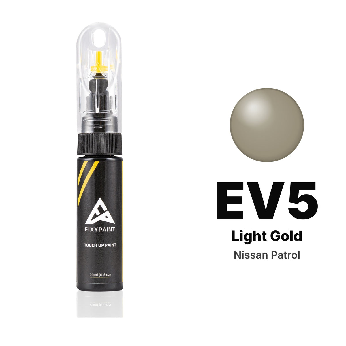 Touch-up paint for Nissan Patrol EV5 Light Gold, Basic kit