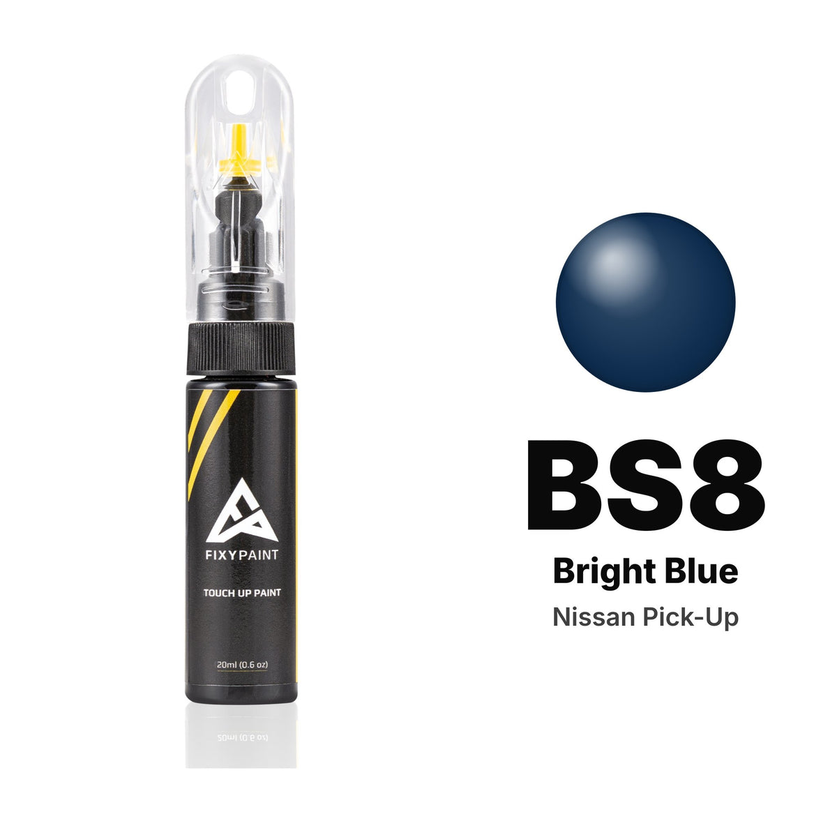 Nissan Pick-Up BS8 Bright Blue touch-up paint, Basic kit