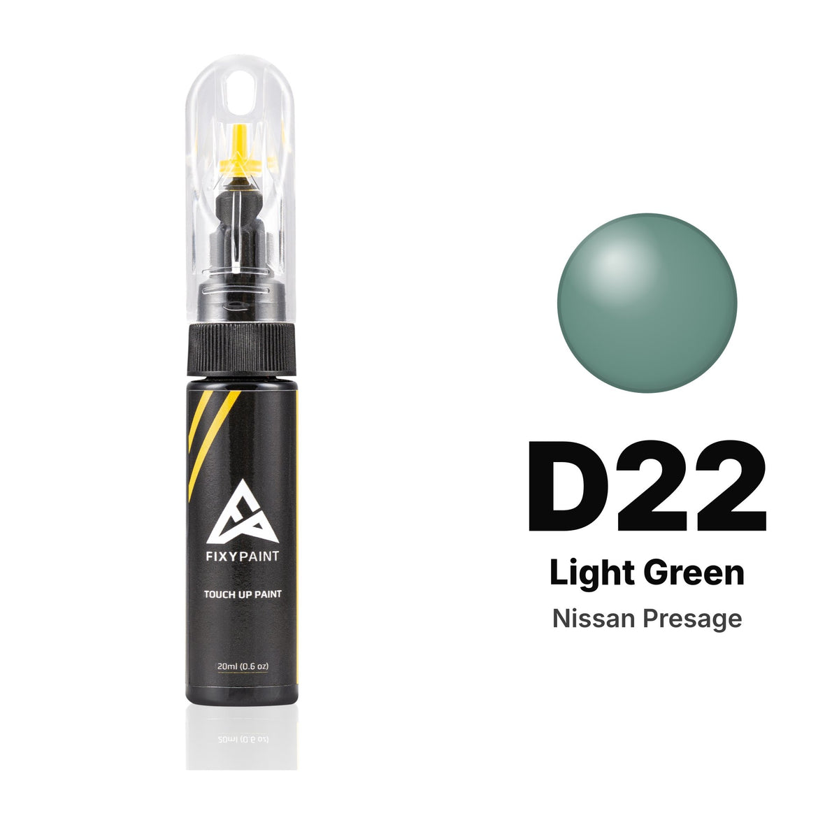 Touch-up paint for Nissan Presage D22 Light Green, Basic kit