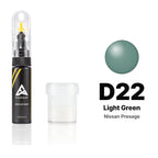 Touch-up paint for Nissan Presage D22 Light Green, Standard kit
