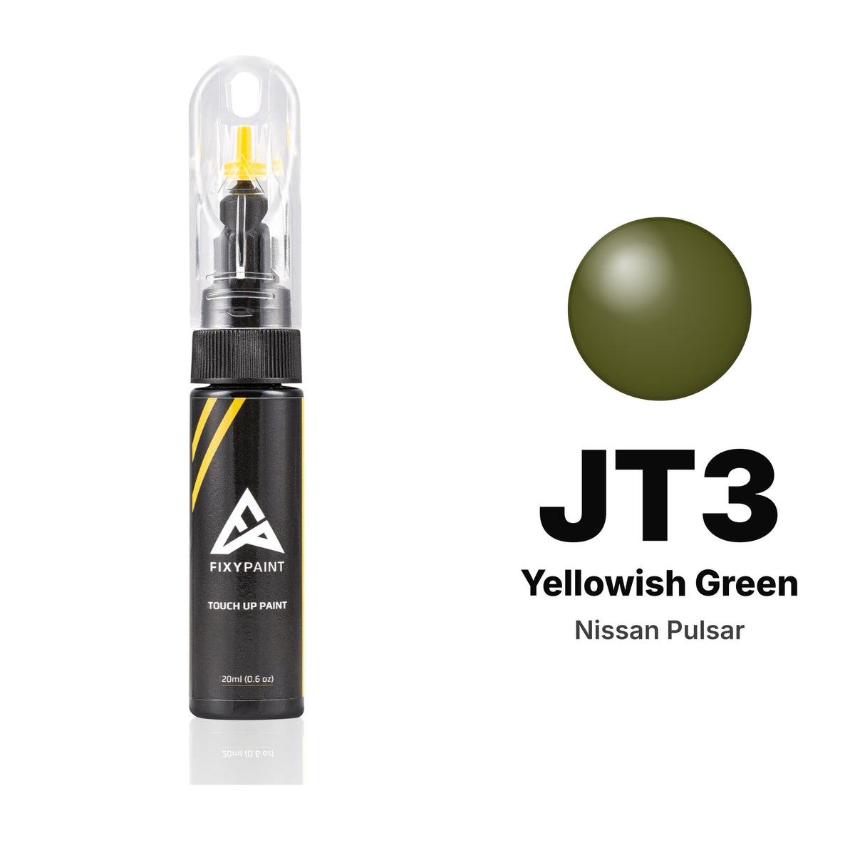 Touch-up paint for Nissan Pulsar JT3 Yellowish Green, Basic kit