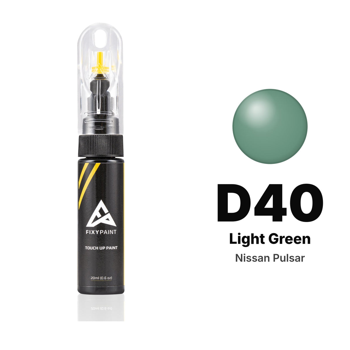 Touch-up paint for Nissan Pulsar D40 Light Green, Basic kit