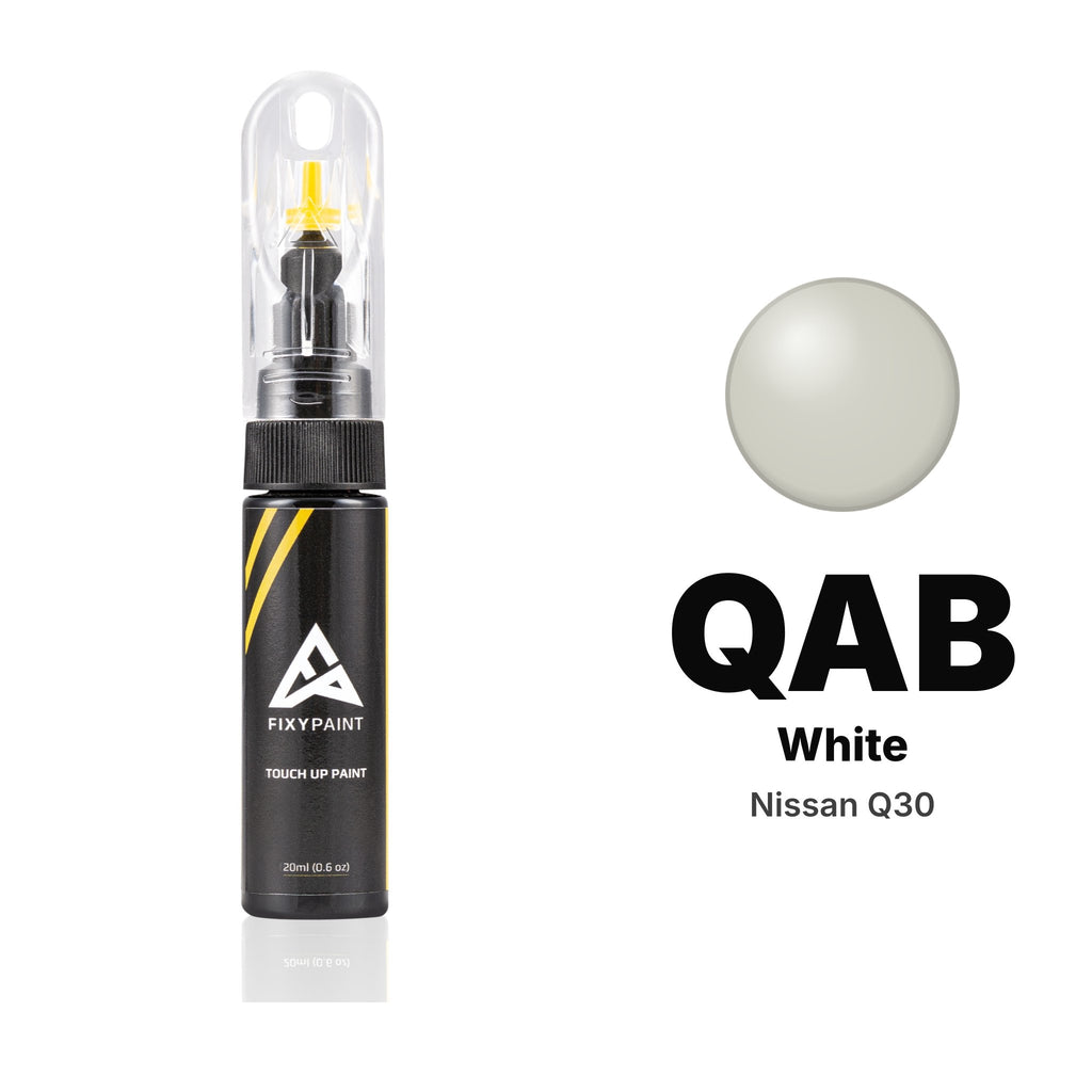 Touch-up paint for Nissan Q30 QAB White, Basic kit