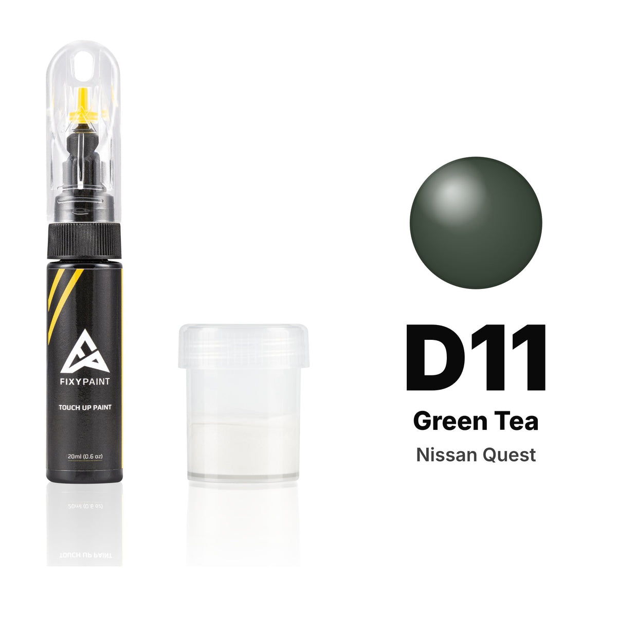 Touch-up paint for Nissan Quest D11 Green Tea, Standard kit