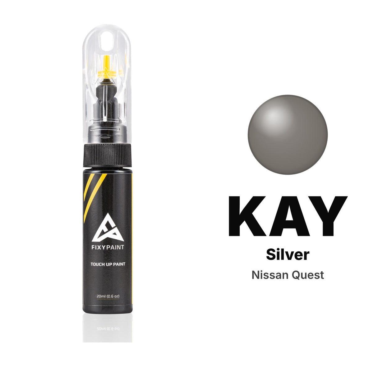 Touch-up paint for Nissan Quest KAY Silver, Basic kit