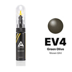 Touch-up paint for Nissan QX4 EV4 Green Olive, Basic kit