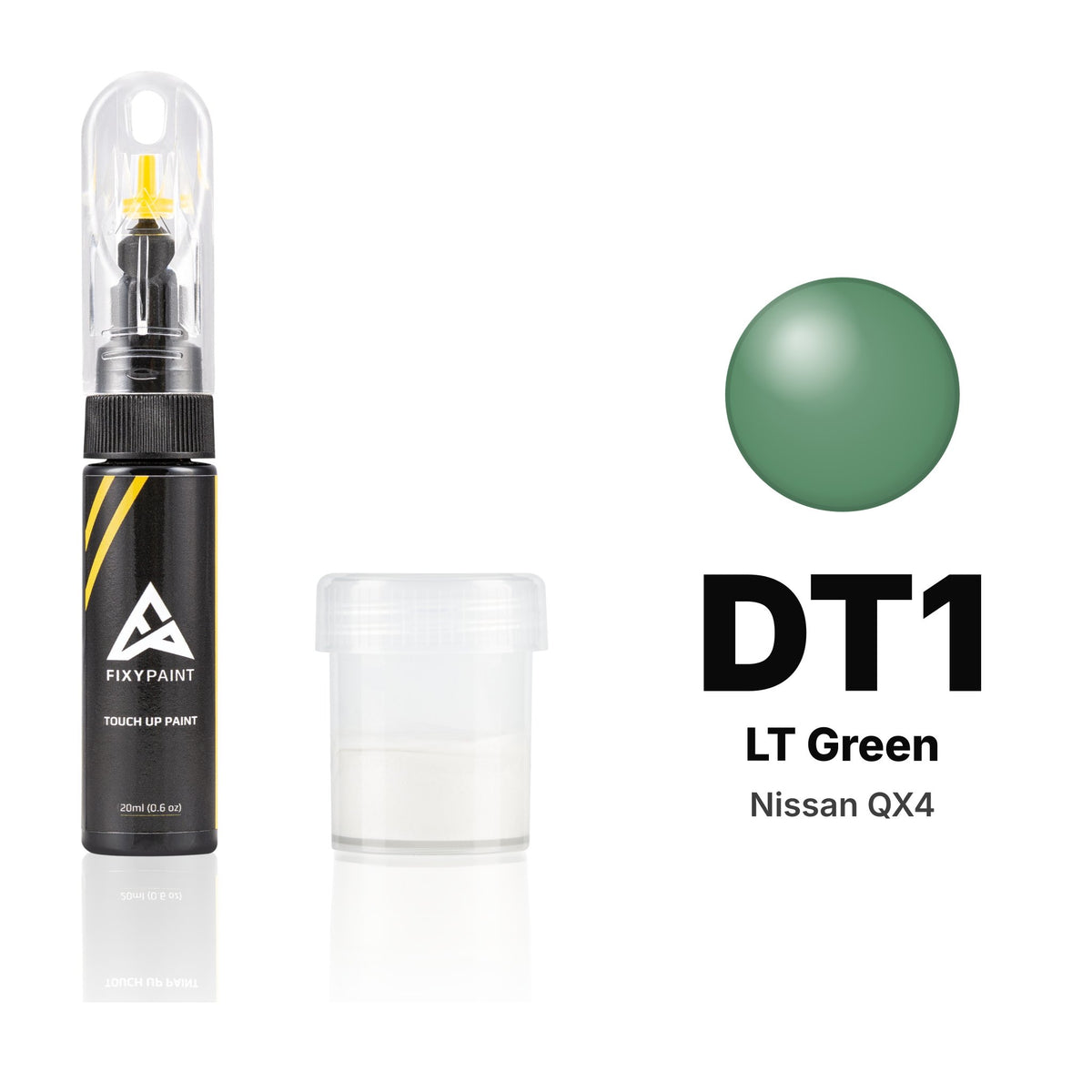 Touch-up paint for Nissan QX4 DT1 LT Green, Standard kit