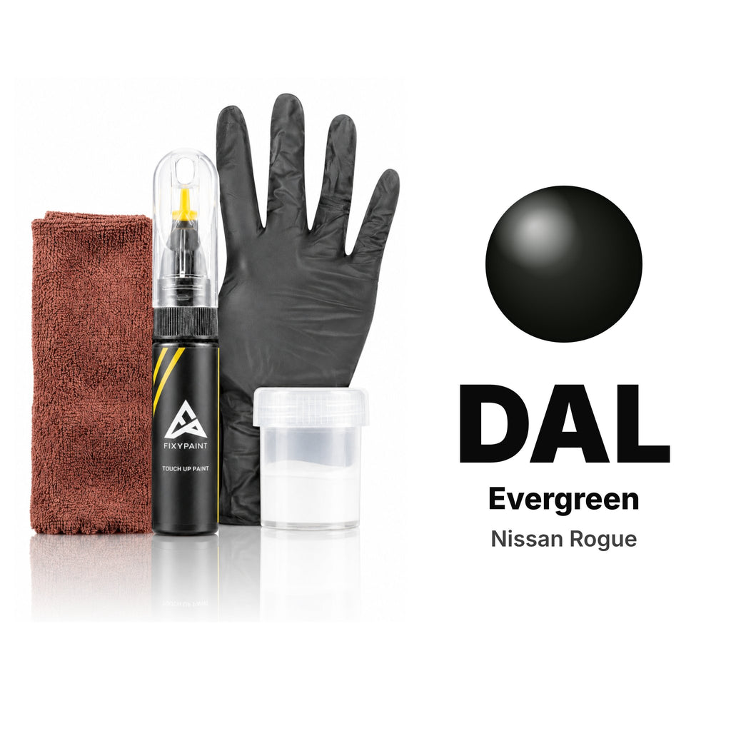 Touch-up paint for Nissan Rogue DAL Evergreen, Complete kit