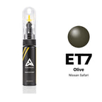 Touch-up paint for Nissan Safari ET7 Olive, Basic kit