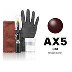 Touch-up paint for Nissan Safari AX5 Red, Complete kit