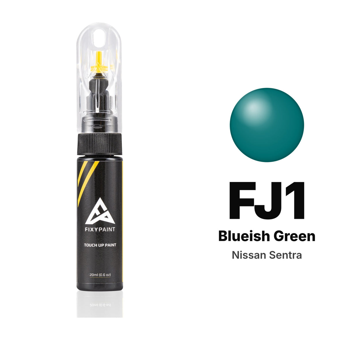 Touch-up paint for Nissan Sentra FJ1 Blueish Green, Basic kit
