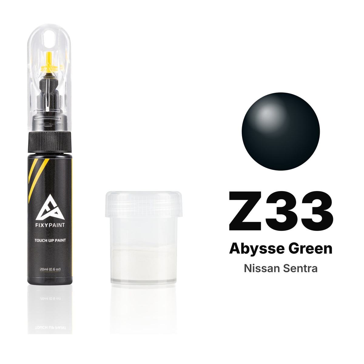 Touch-up paint for Nissan Sentra Z33 Abysse Green, Standard kit