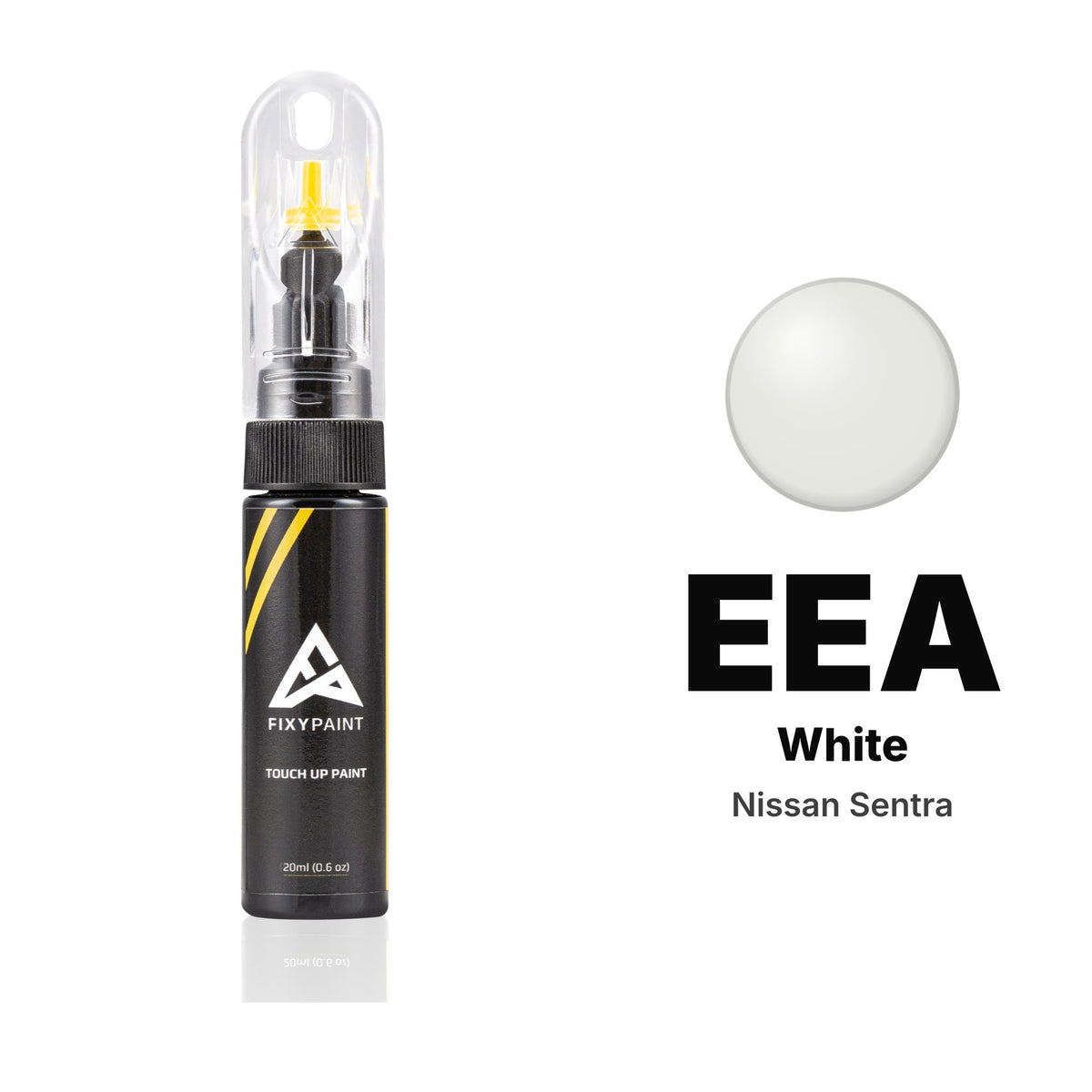 Touch-up paint for Nissan Sentra EEA White, Basic kit