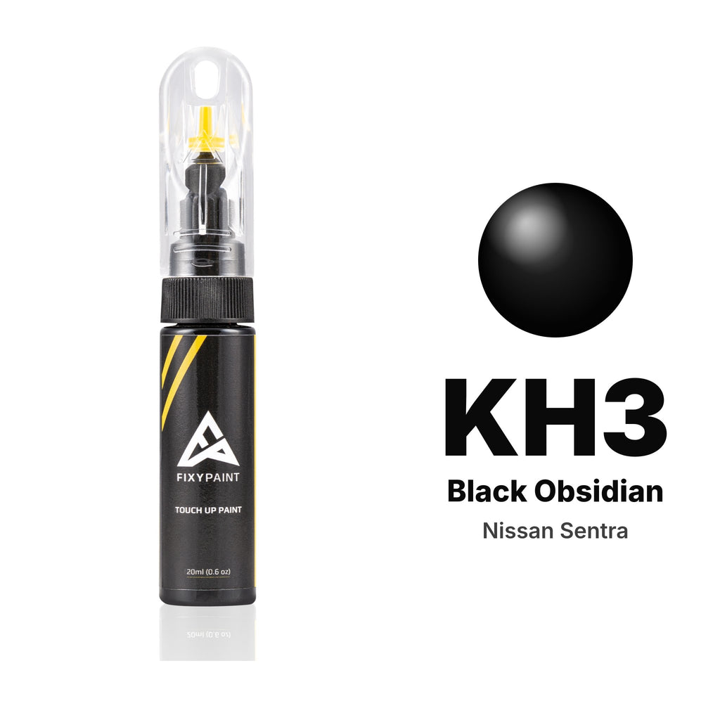 Touch-up paint for Nissan Sentra KH3 Black Obsidian, Basic kit