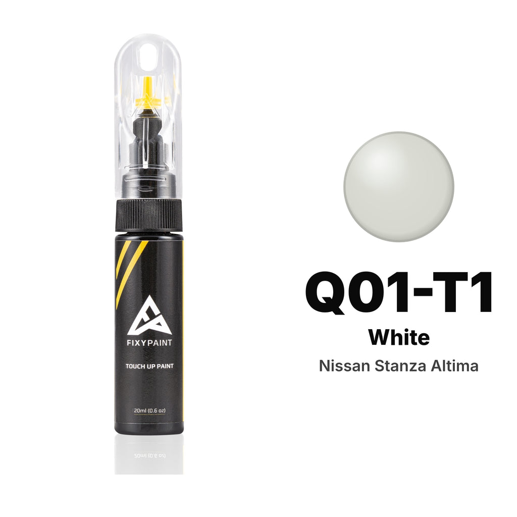 Lackstift für Nissan Stanza Altima – Q01-T1 White (2005), Set Basis