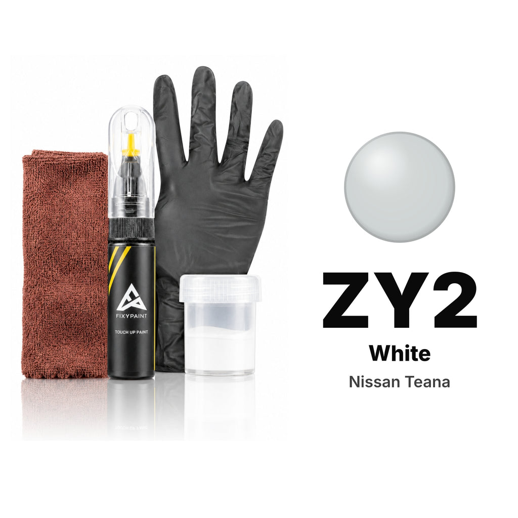 Touch-up paint for Nissan Teana ZY2 White, Complete kit