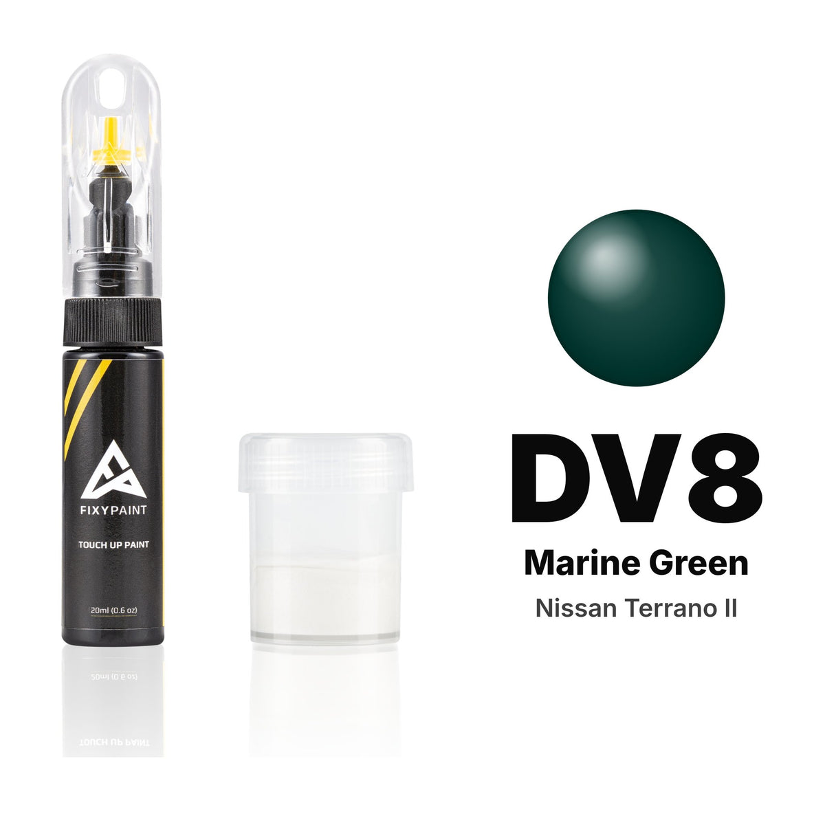 Touch-up paint for Nissan Terrano II DV8 Marine Green, Standard kit