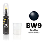 Touch-up paint for Nissan Terrano II BW9 Dark Blue, Standard kit