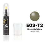 Touch-up paint for Nissan Tiida E03-T2 Greenish Yellow, Standard kit