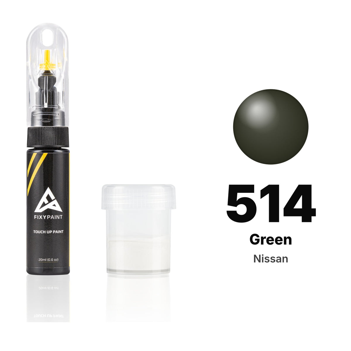 Touch-up paint for Nissan 514 Green, Standard kit