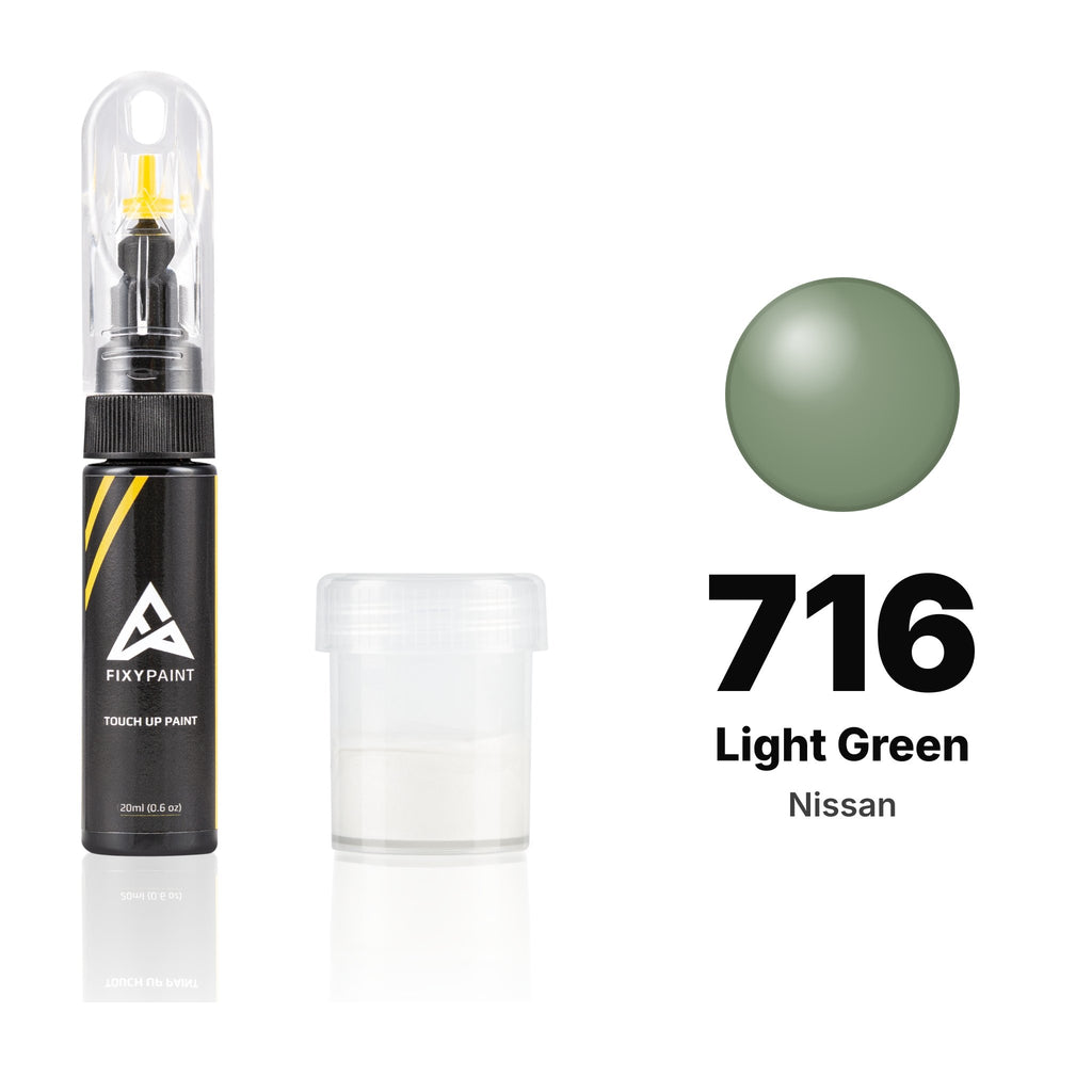 Touch-up paint for Nissan 716 Light Green, Standard kit