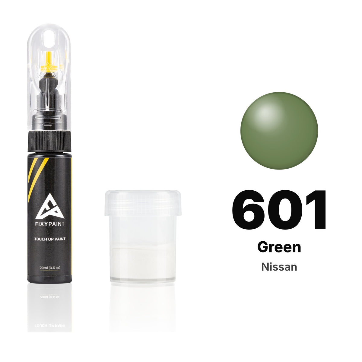 Touch-up paint for Nissan 601 Green, Standard kit