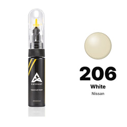 Touch-up paint for Nissan 206 White, Basic kit