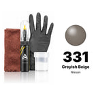 Touch-up paint for Nissan 331 Greyish Beige, Complete kit