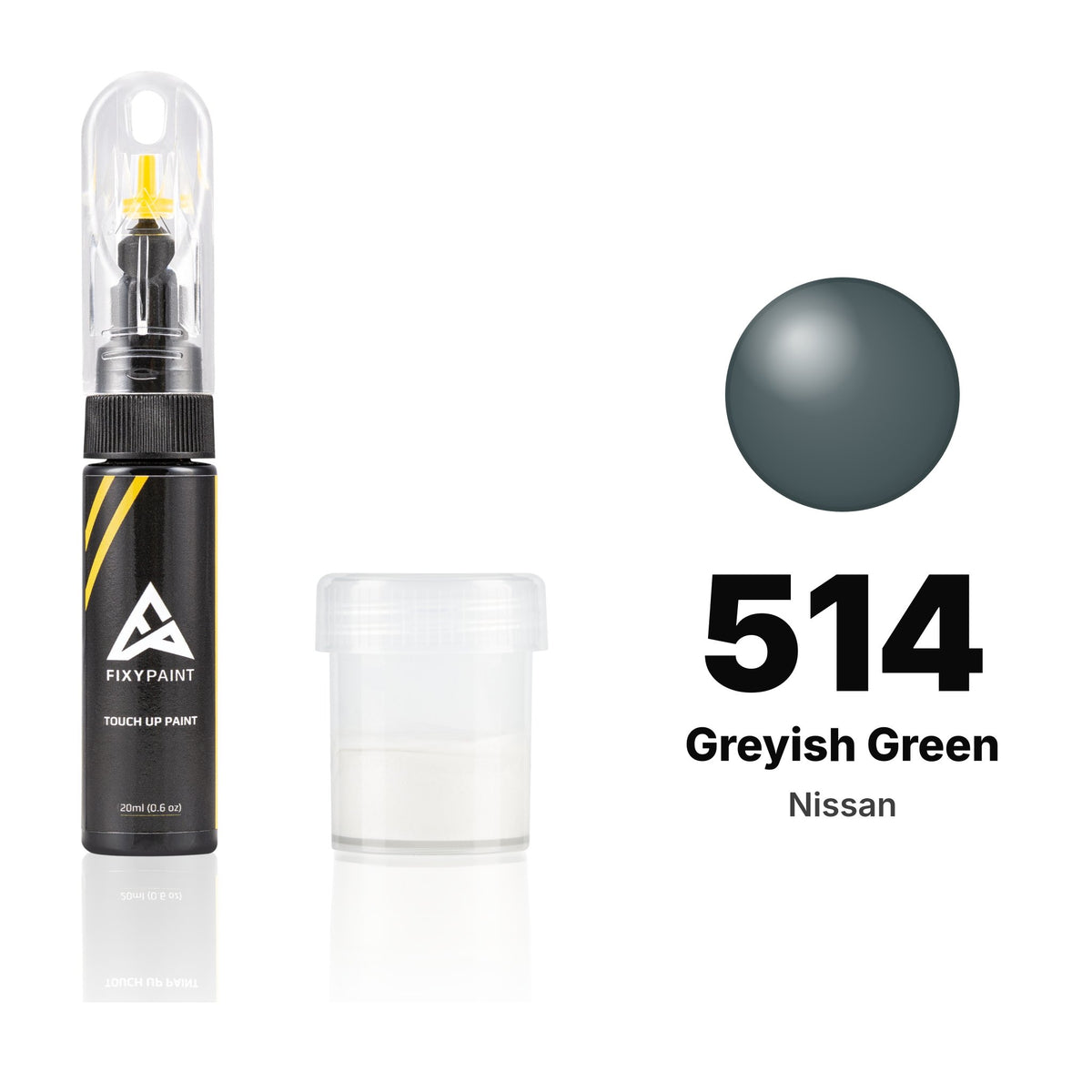 Touch-up paint for Nissan 514 Greyish Green, Standard kit