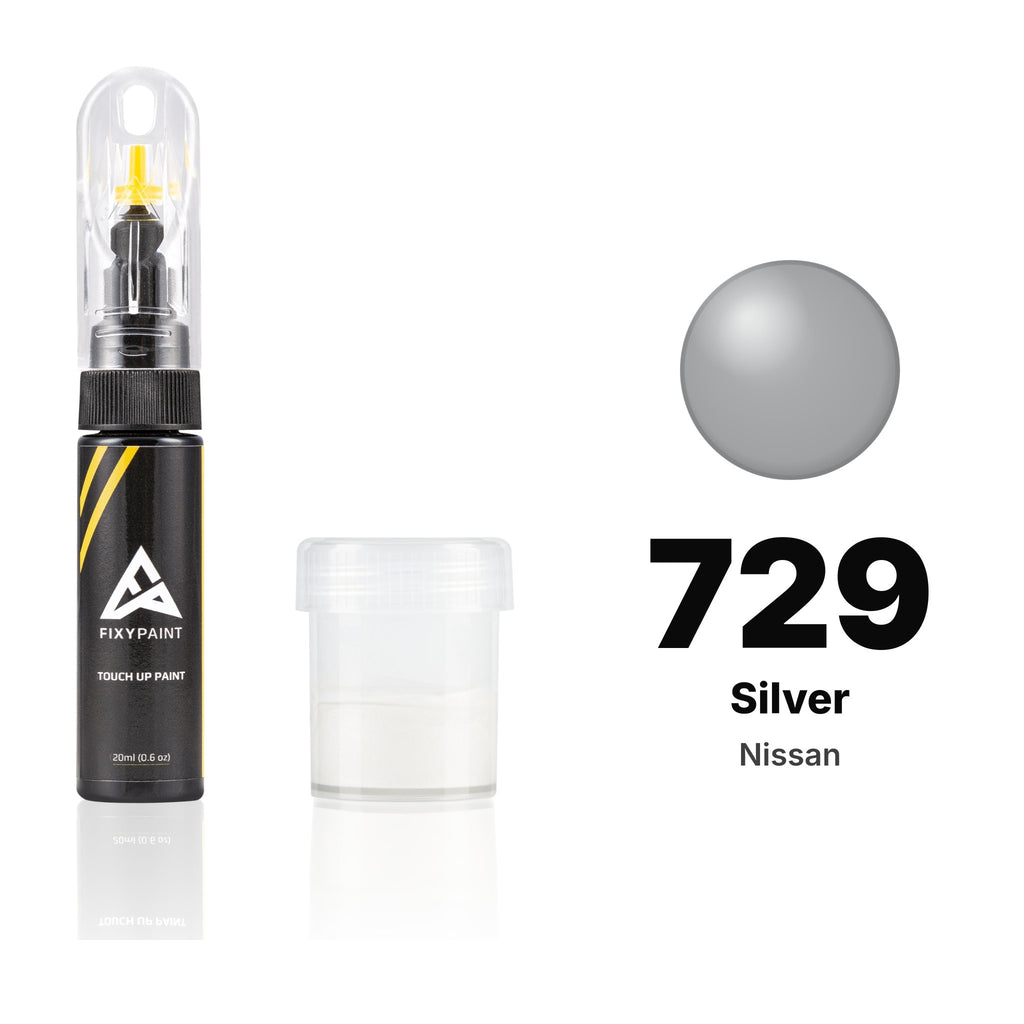 Touch-up paint for Nissan 729 Silver, Standard kit