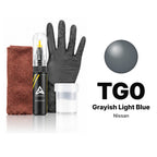 Touch-up paint for Nissan TG0 Grayish Light Blue, Complete kit