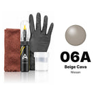 Touch-up paint for Nissan 06A Beige Cava, Complete kit