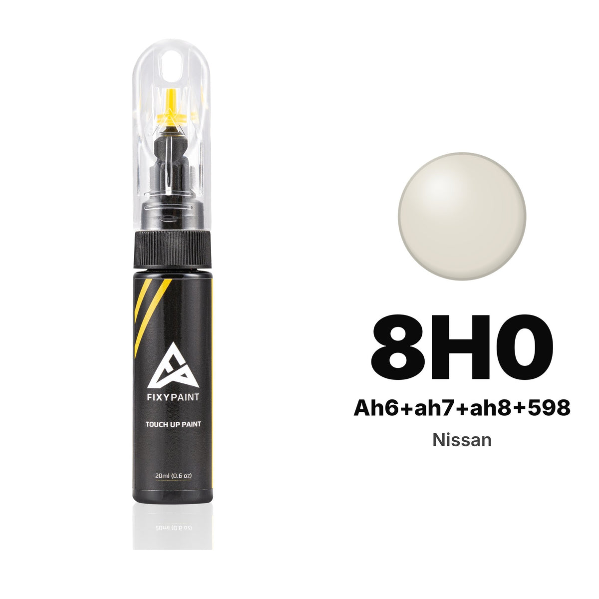 Touch-up paint for Nissan 8H0 Ah6+ah7+ah8+598, Basic kit