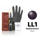 Touch-up paint for Nissan LL1 Reddish Brown, Complete kit