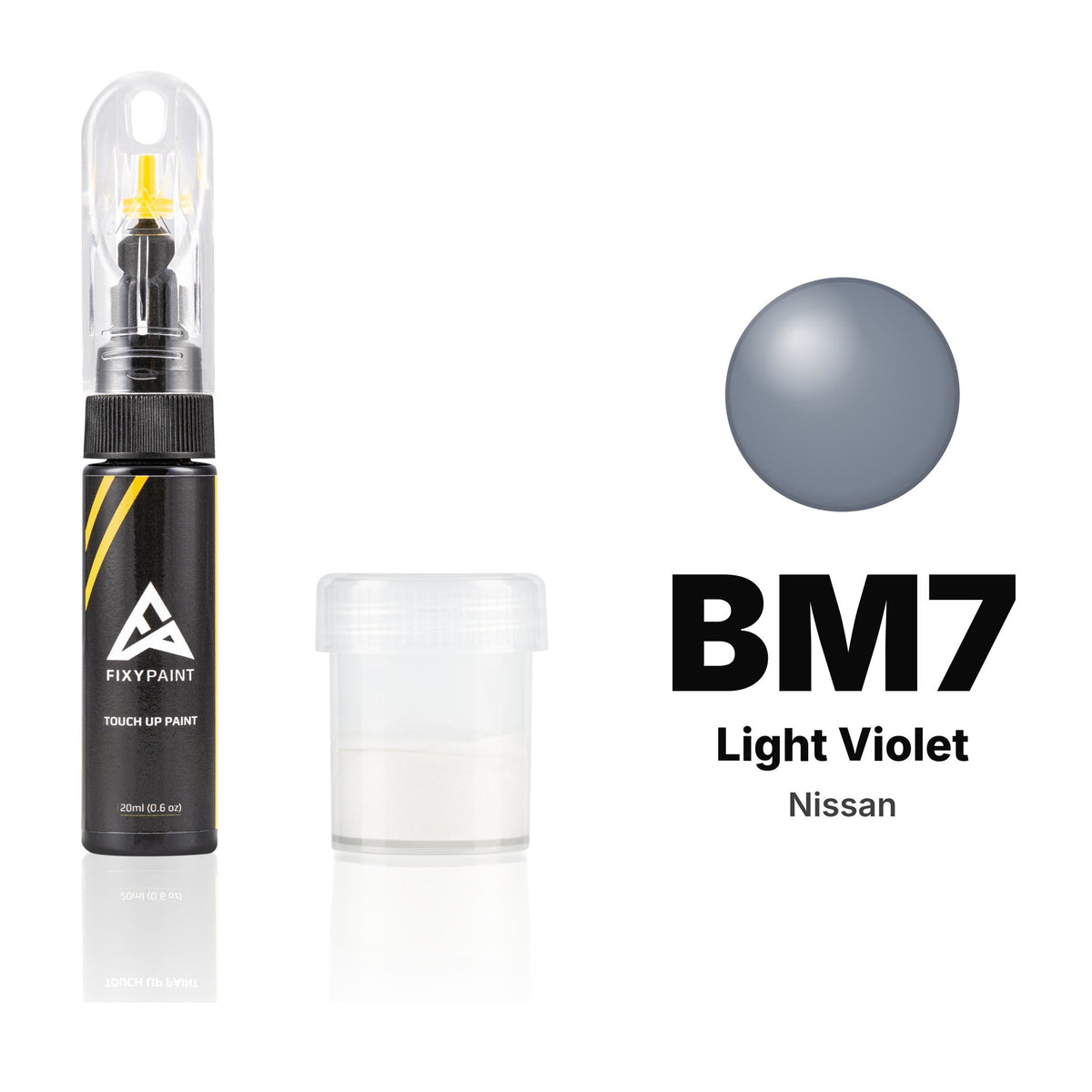 Touch-up paint for Nissan BM7 Light Violet, Standard kit