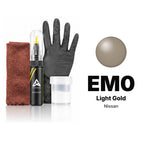 Touch-up paint for Nissan EM0 Light Gold, Complete kit