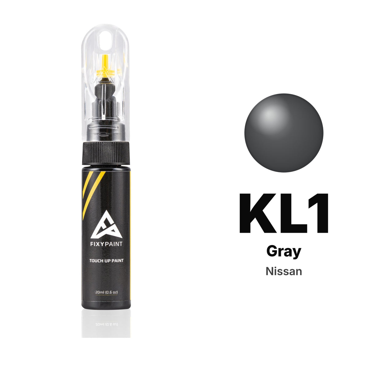 Touch-up paint for Nissan KL1 Gray, Basic kit