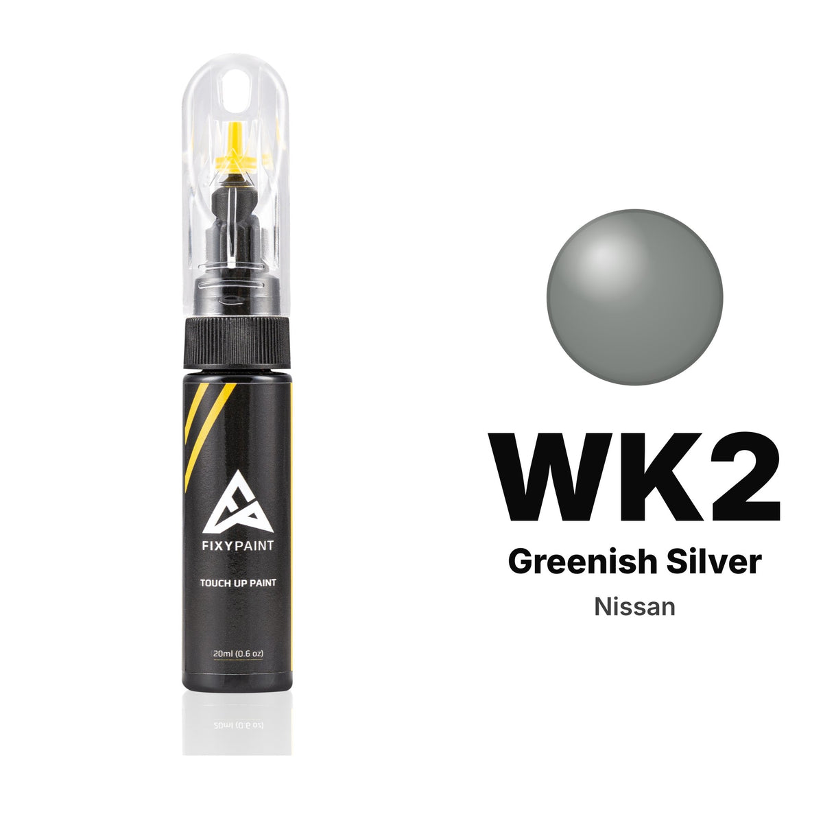 Touch-up paint for Nissan WK2 Greenish Silver, Basic kit