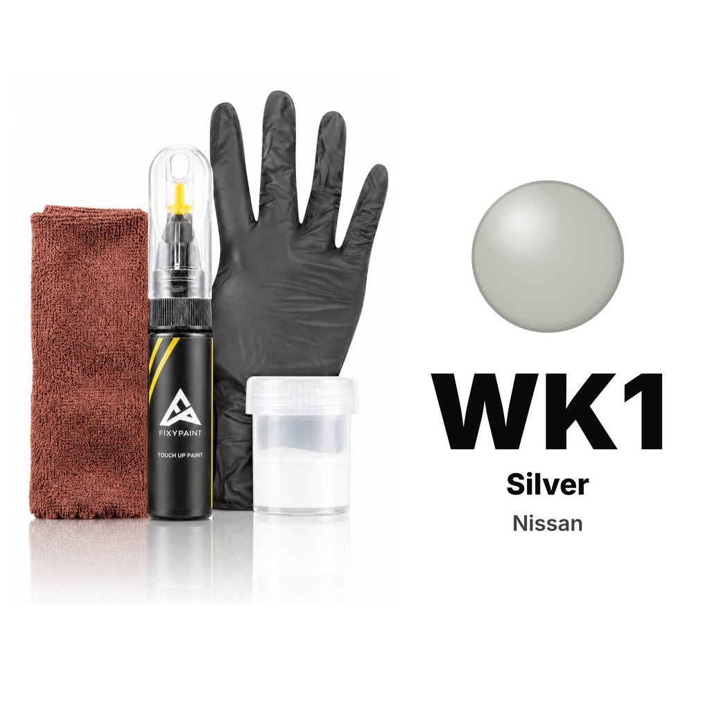 Touch-up paint for Nissan WK1 Silver, Complete kit