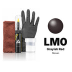 Touch-up paint for Nissan LM0 Grayish Red, Complete kit