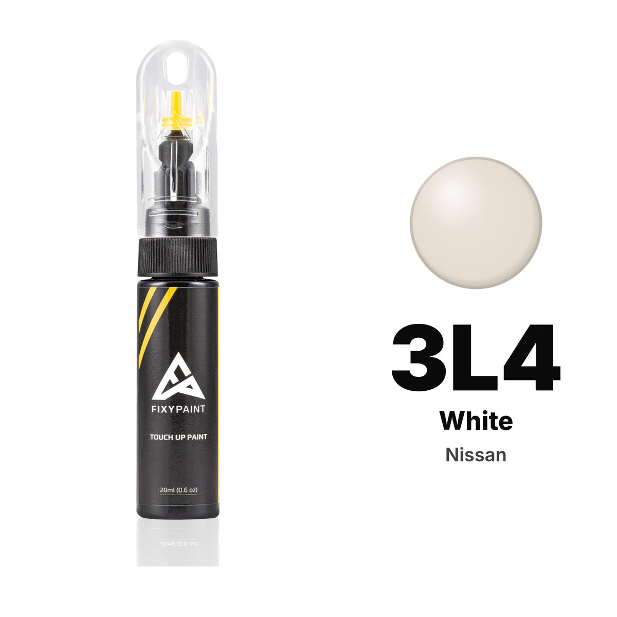 Peinture de retouche pour Nissan – 3L4 White (tous modèles, depuis 1992), kit Basique