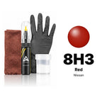 Touch-up paint for Nissan 8H3 Red, Complete kit