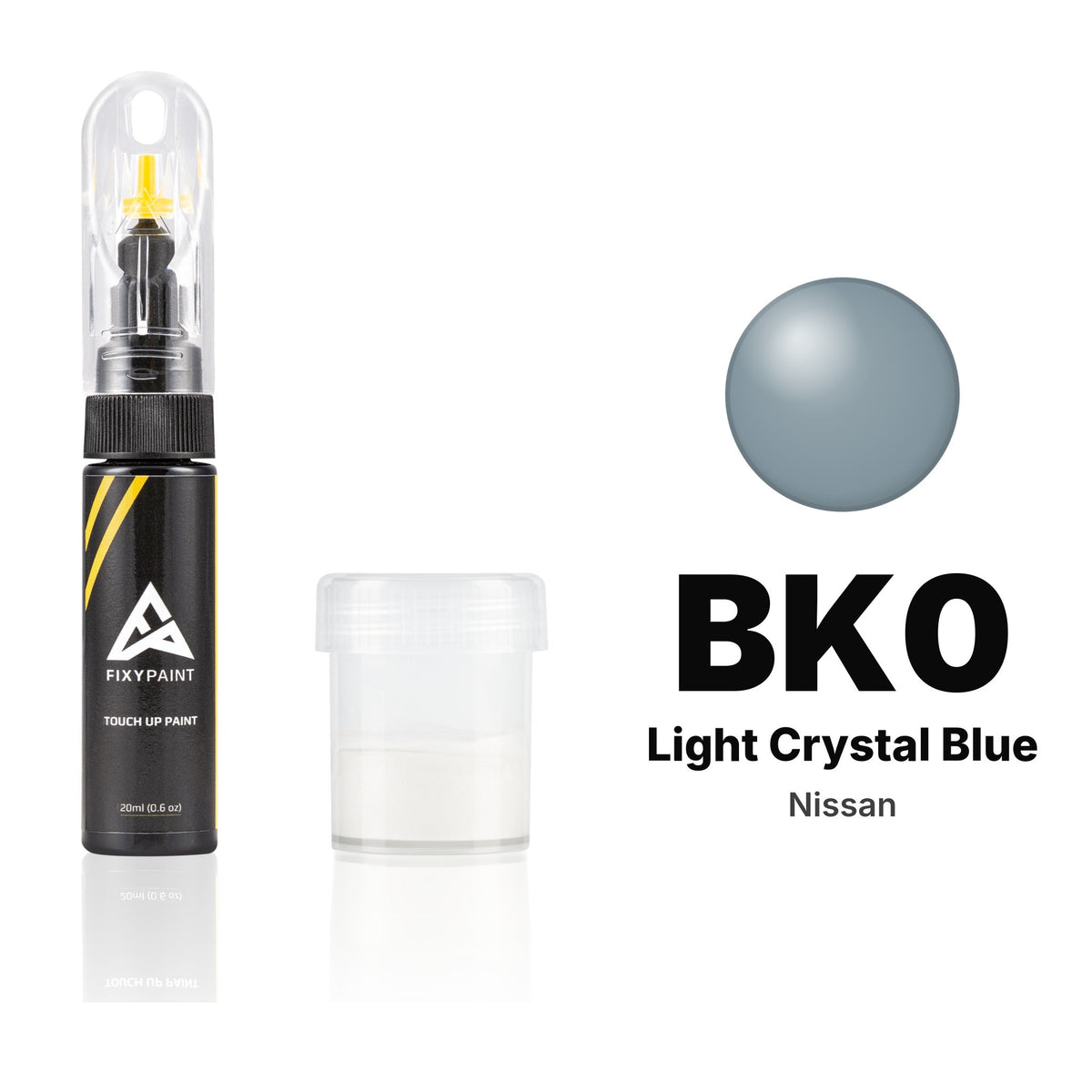 Touch-up paint for Nissan BK0 Light Crystal Blue, Standard kit