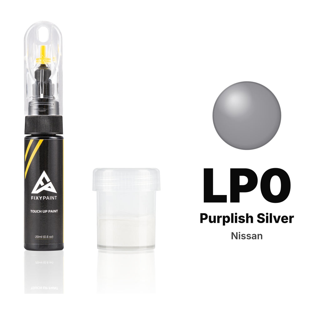 Touch-up paint for Nissan LP0 Purplish Silver, Standard kit